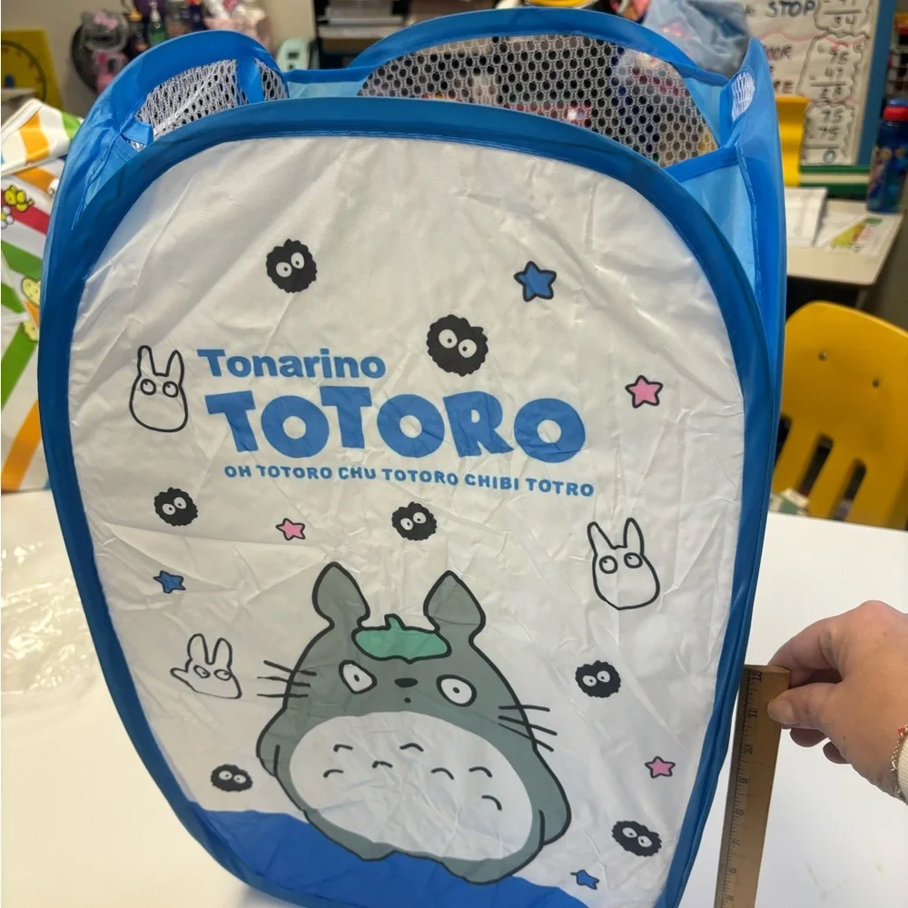 Totoro toy bin or laundry basket